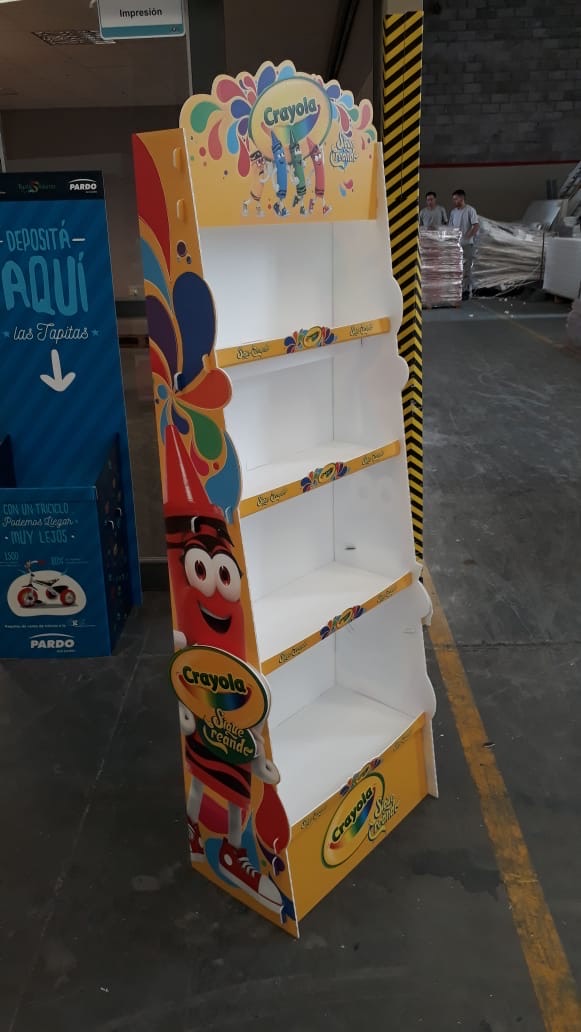 Exhibidores De Pie Smart Pop S A